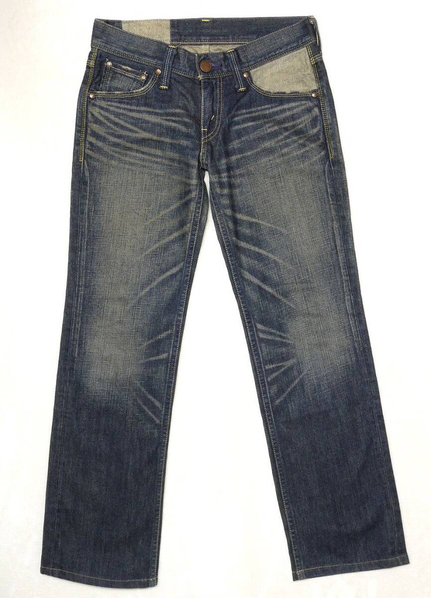 ☆Levi's リーバイス LP903-03 レディース デニム ジーンズ W27 ストレート 実寸W75センチ 股下70.5センチ_画像1