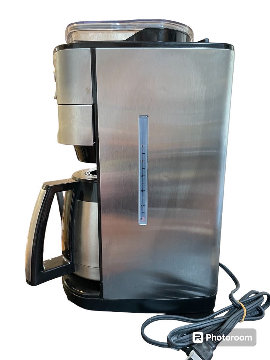 【Cuisinart クイジナート】12-cup オートマチックコーヒーメーカー ミル・タイマー付き全自動 DGB-900PCJ