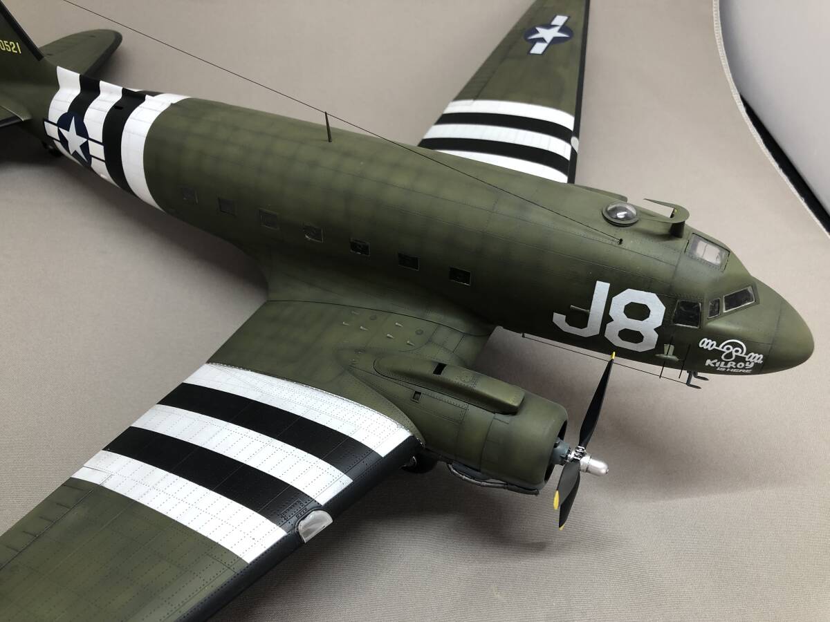 1/48 トランぺッター C-47 スカイトレイン_画像8