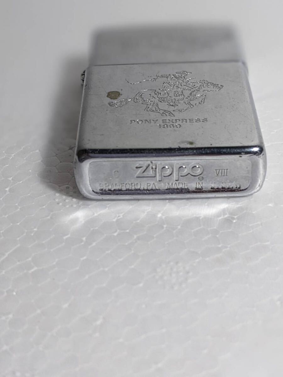 ST DuPont デュポン ガスライター Zippo ジッポ オイルライター シルバーカラー 喫煙具 ライター 箱付き 中古品 着火未確認品の画像10