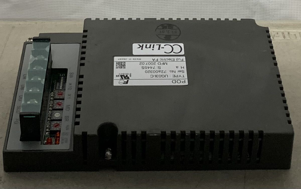 FUJI/富士電機　POD　UG031-C　通信I/Fユニット　ジャンク品_画像4