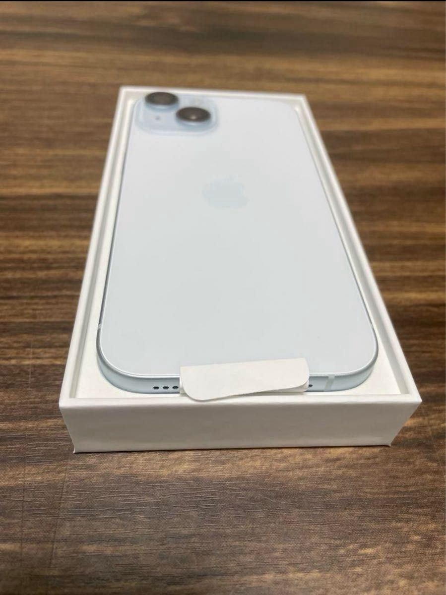 iPhone 15 ブルー 128 GB docomo SIMフリー