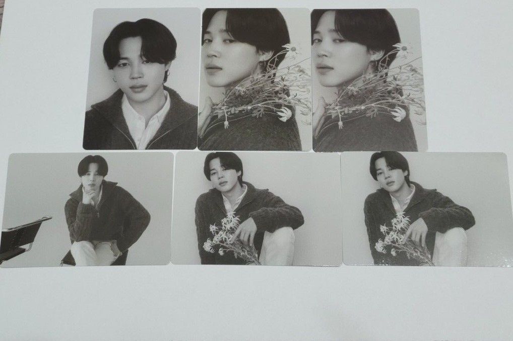 BTS　 POPUP　MONOCHROME　ミニフォト　ジミン　6枚セット