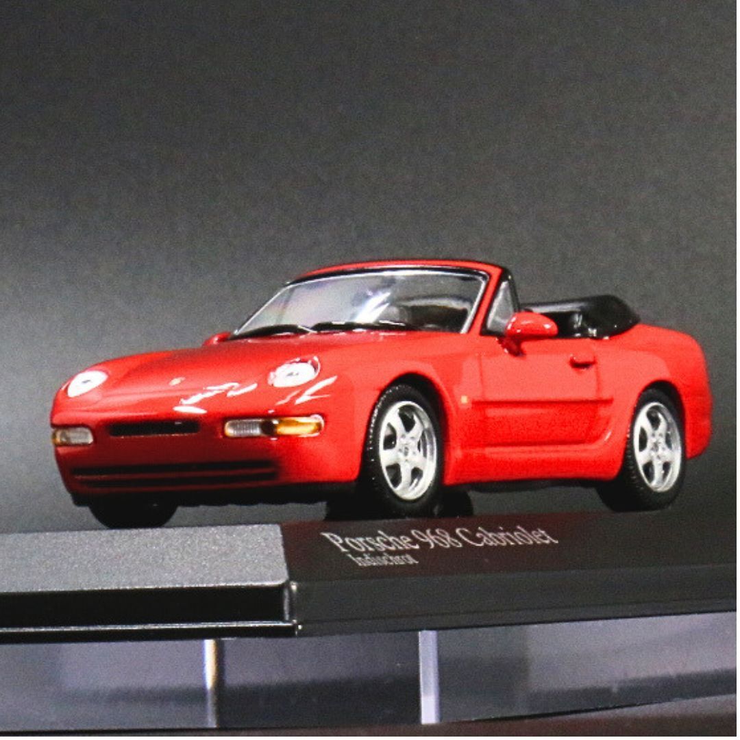 【ミニチャンプス】1/43 ポルシェ 968 カブリオレ クリスタルガードワン 鏡面 仕上げ 加工 ミニカー 【MINICHAMPS】Porsche Cabeiolet PMA_画像3