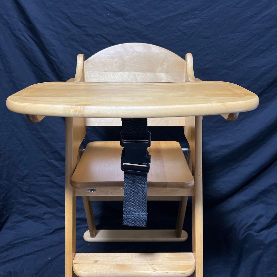 . rice field woodworking place little wood high chair table attaching folding type wooden high chair 