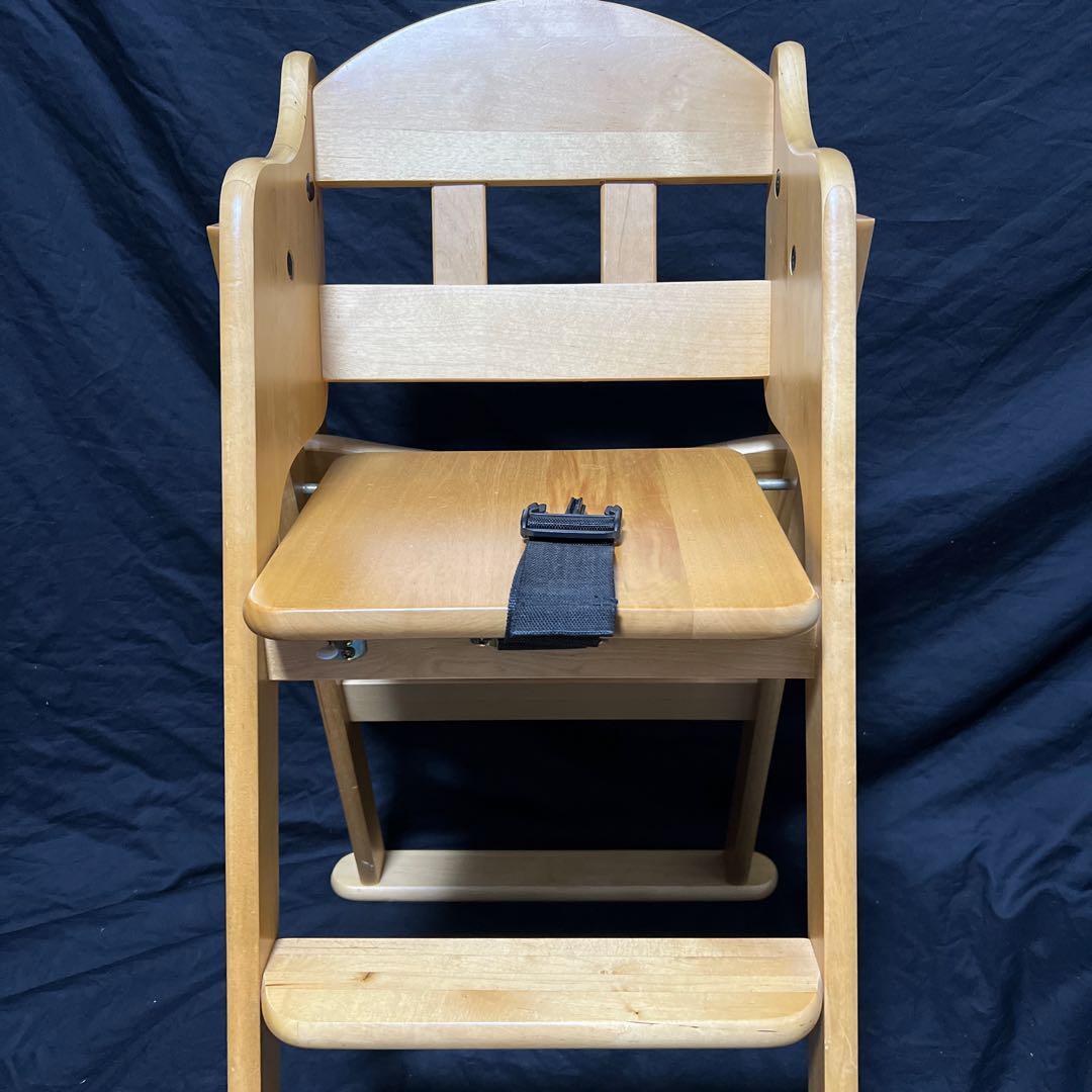 . rice field woodworking place little wood high chair table attaching folding type wooden high chair 