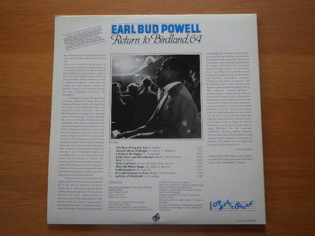 T2456 ] Earl Bud Powell* Return To Birdland, 64 MS 6009-1_画像2