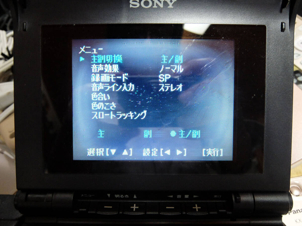 SONY GV-SX50 * ソニー 8mm ビデオカセットレコーダーの画像5