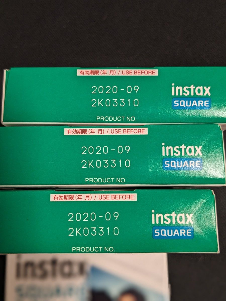 ﾁｪｷ ｲﾝｽﾀﾝﾄｶﾗｰﾌｨﾙﾑ instax Square 1箱10Sheets  3箱ｾｯﾄ 期限切れ