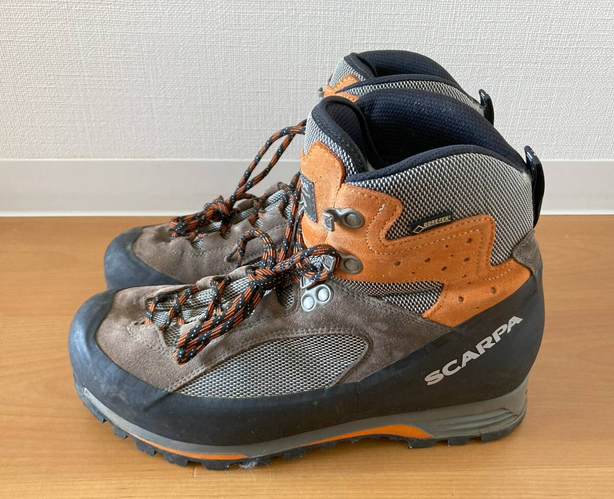 SCARPA スカルパ トレッキングシューズ 登山靴 US9 約27cm ゴアテックスの画像3