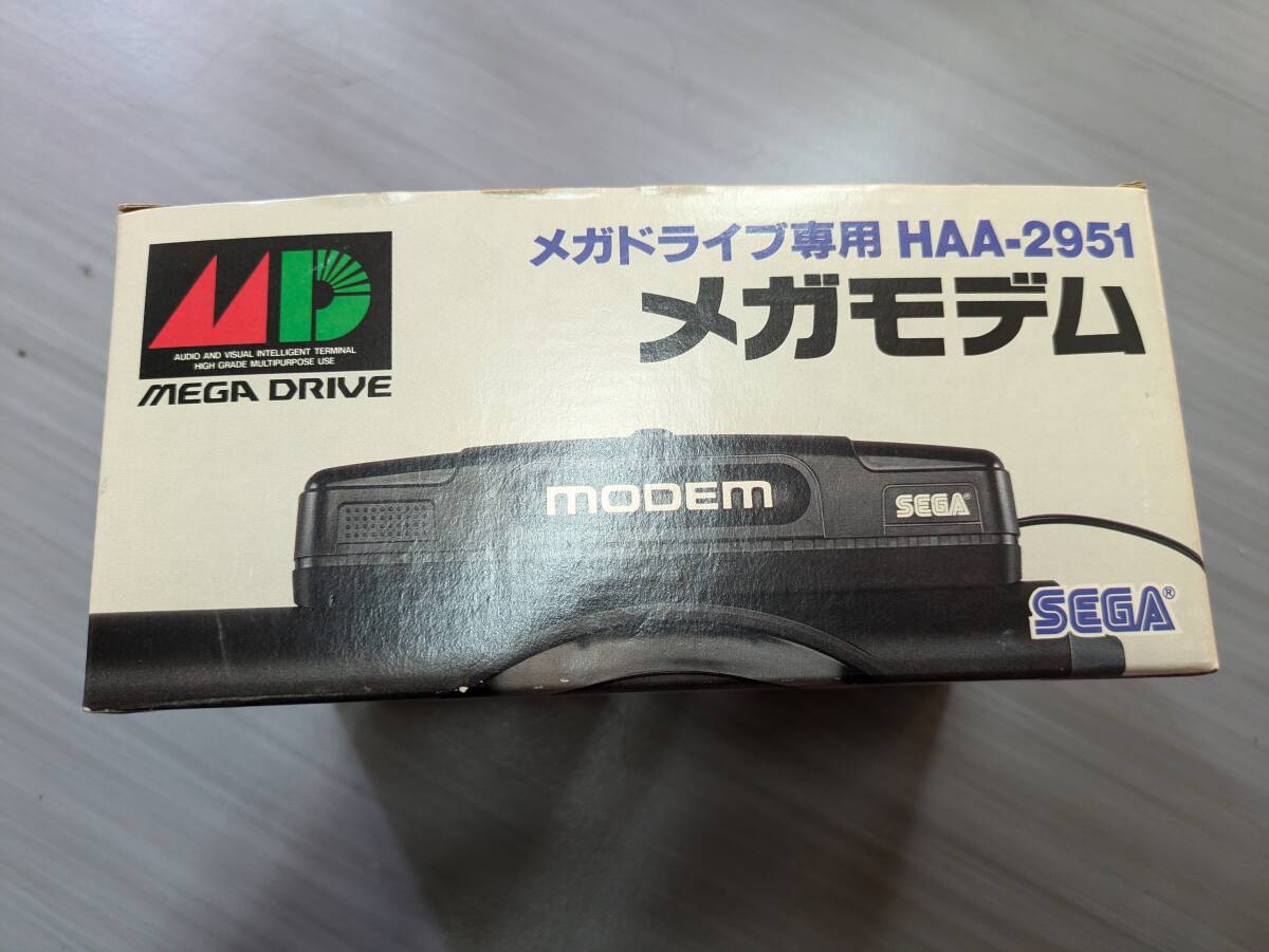 SEGA メガモデム メガドライブ専用 HAA-2951 SEGA MEGA MODEM　未使用品_画像1