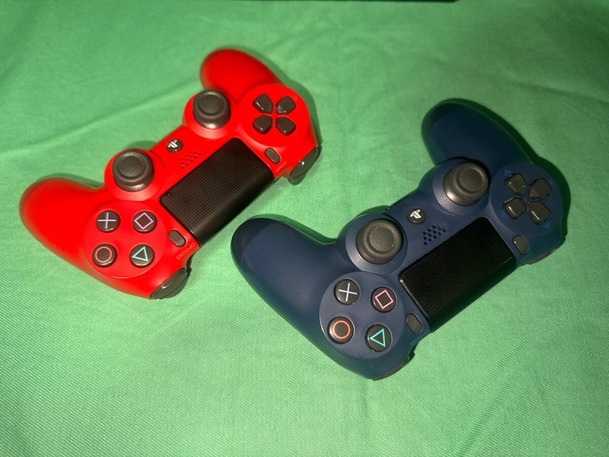 【動作確認済み】SONY PlayStation4 プレイステーション4 PS4 500GB CUH-1200A ジェット ブラック ゲーム機 本体 +コントローラー２個の画像3