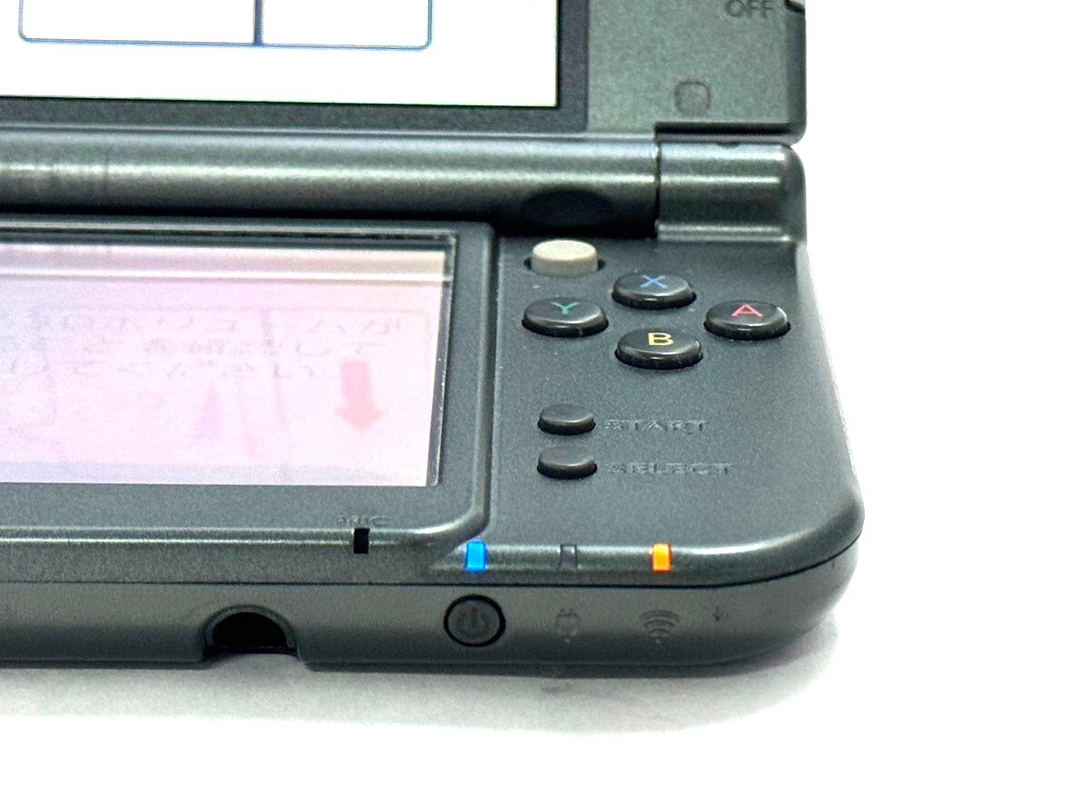 【通電確認済】任天堂/ニンテンドー NEW 3DS LL 本体 初期化済み RED-001 ゲーム機器 (47841H1)_画像2