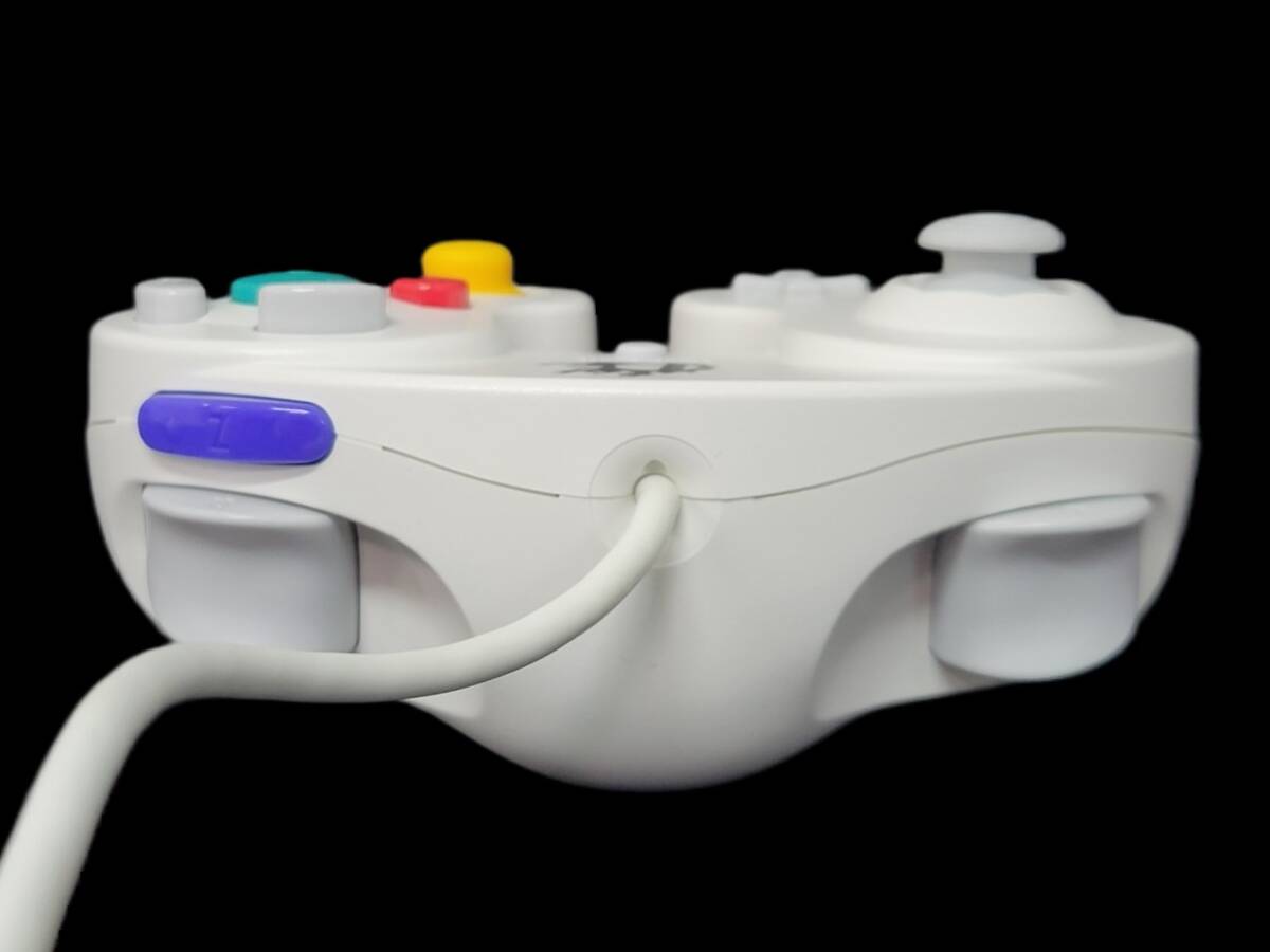 ニンテンドー ゲームキューブ コントローラー スマブラホワイト DOL-003 WiiU 任天堂 (47832H3)_画像6