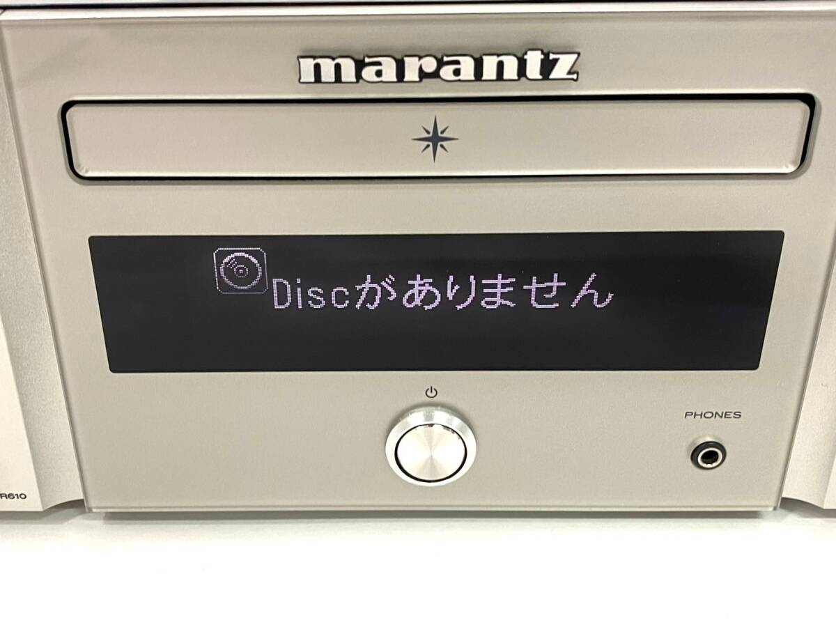 [ электризация только проверка settled ]marantz/ Marantz сеть CD ресивер M-CR610 плеер звуковая аппаратура CD RECEIVER (47818H1)
