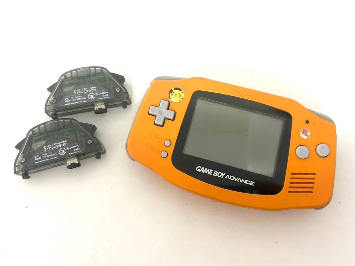 [ junk ] nintendo GAMEBOY ADVANCE/ Game Boy Advance AGB-001 Nintendo toy game machine body orange (48347I3)