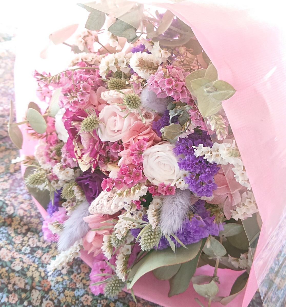 *Bouquet de minuit*HAPPY MOTHER*S DAY * bouquet * preserved flower * dry flower * gratitude sale1 jpy ~*