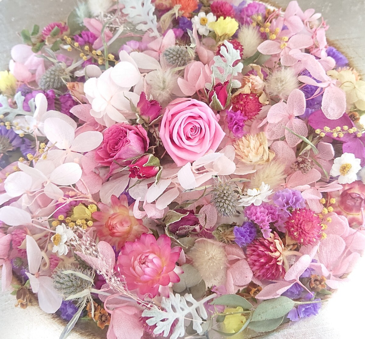 ☆Bouquet de minuit＊花材＊ヘッド＊詰合せ＊ミニ薔薇＊色々＊リース ハーバリウムなどの作品づくりに＊sale1円～☆_画像2