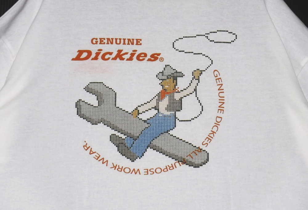 即決■★GENUINE DICKIES★■ワイドTシャツ:SIZE=L（レディース）_画像4