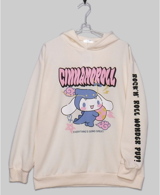 即決■★CINNAMOROLL シナモロール★■パーカー：SIZE=M