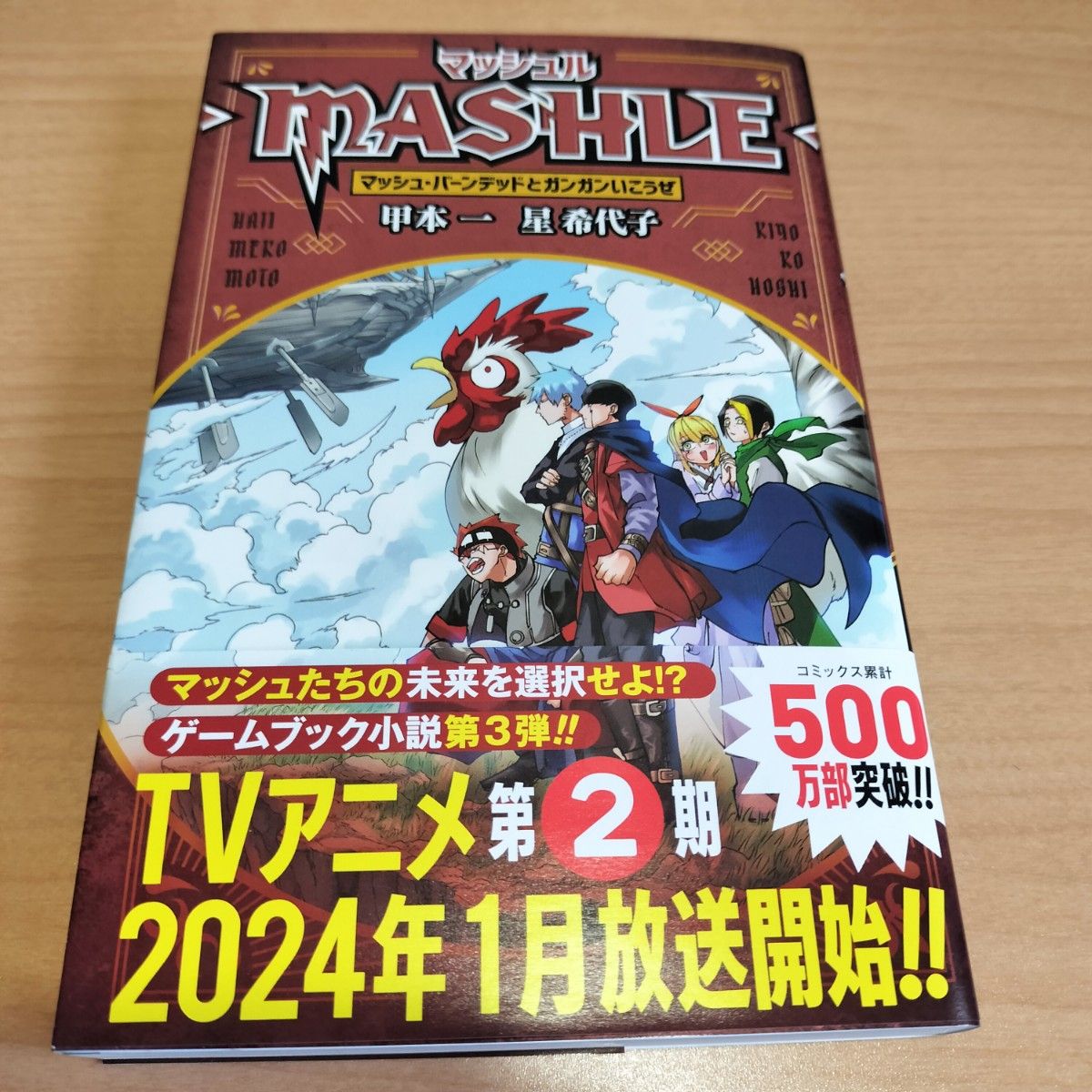 マッシュル 小説 マッシュバーンデッドとガンガンいこうぜ マッシュル 小説 マッシュバーンデッドとガンガンいこうぜ