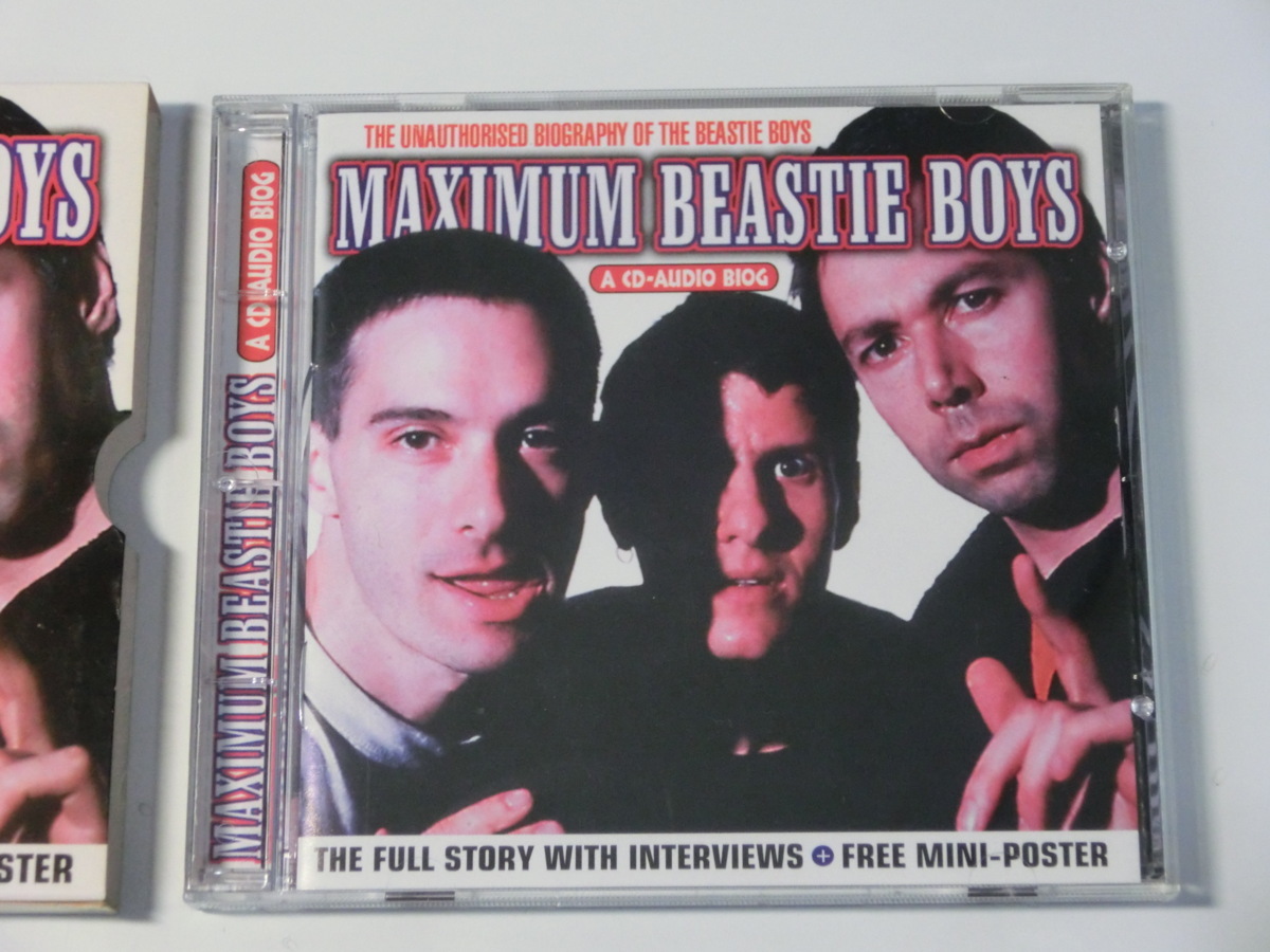 Kml_ZCk552／BEASTIE BOYS：MAXIMUM BEASTIE BOYS THE UNAUTHORISED BIOGRAPHY OF THE BEASTIE BOYS （外箱付き 中古CD）の画像3