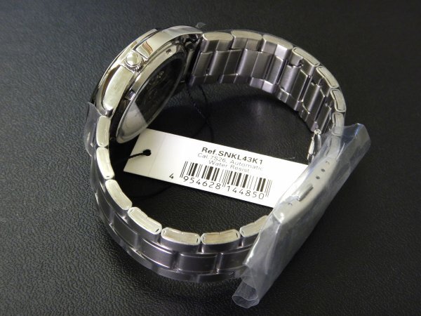 6095 未使用売切り☆ セイコー 5 SNKL43K1 cal.7S26 自動巻き SEIKO 5 Automatic メンズ 腕時計の画像7