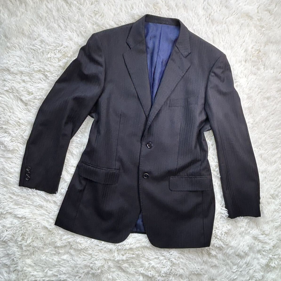 【大人の上質スーツ】Zegna ゼニヤ セットアップ シャドーストライプ スーツの画像2