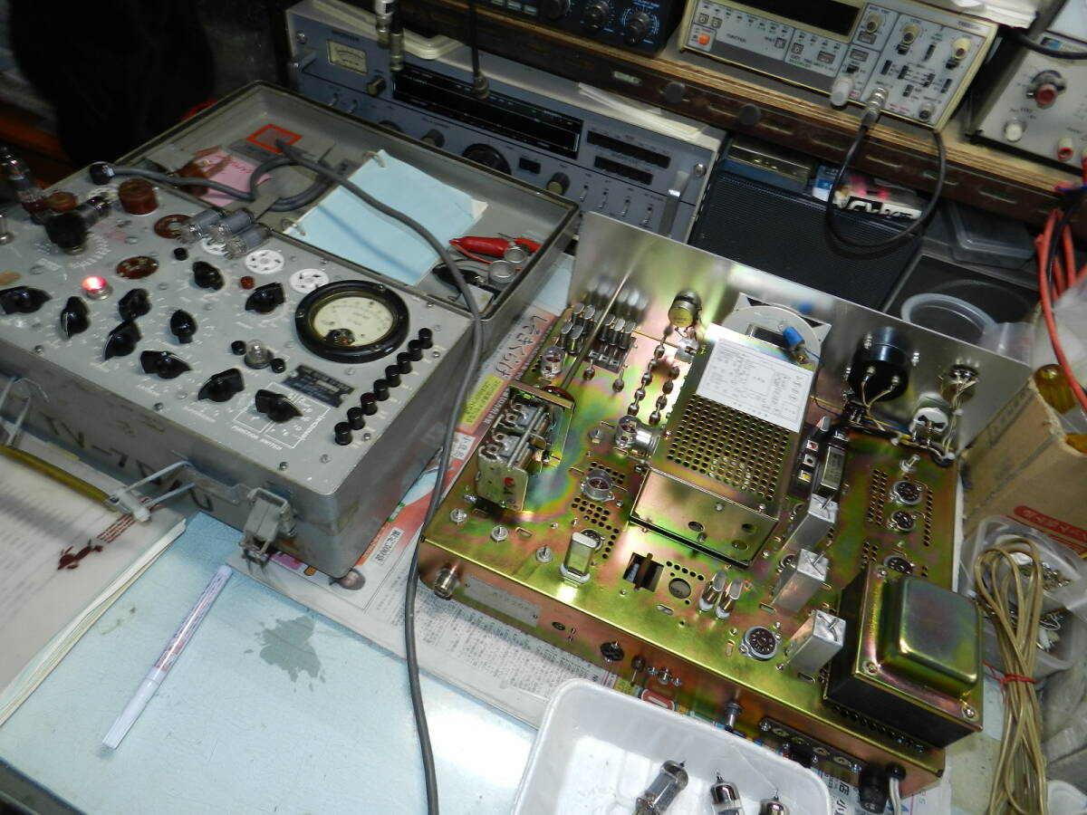 YAESU FR-100B сообщение форма приемник FM осмотр волна схема расширение повторный металлизированный завершено восстановление завершено 