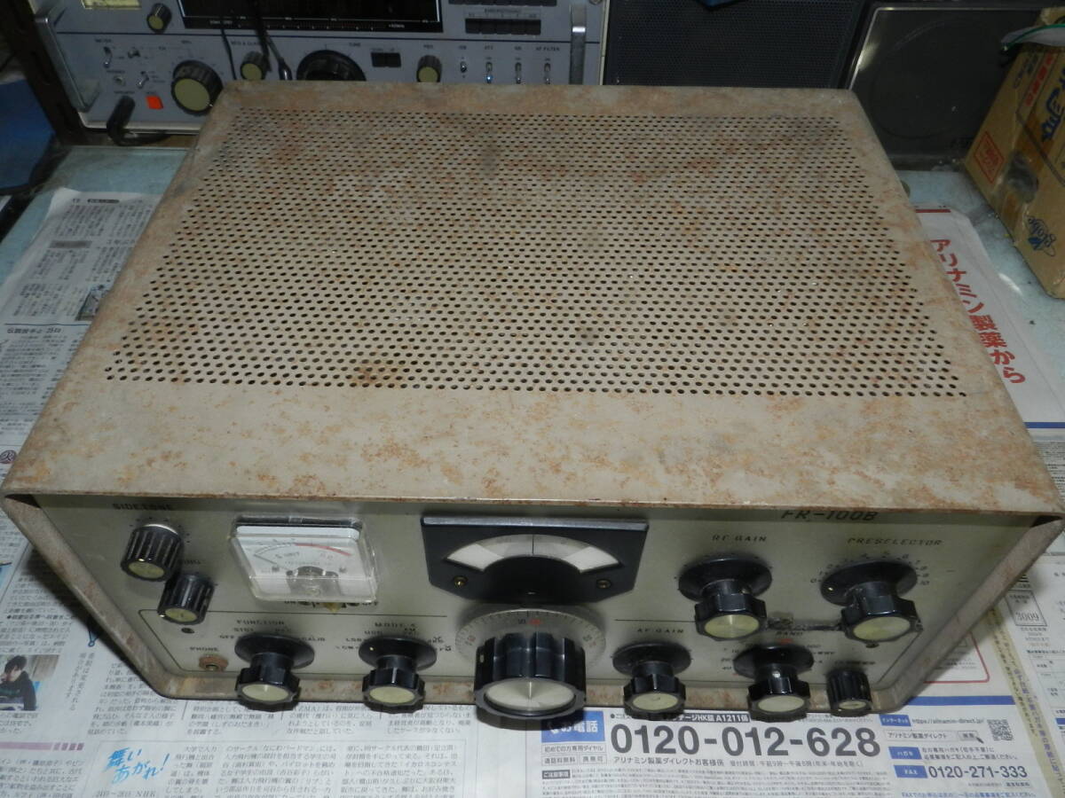 YAESU FR-100B сообщение форма приемник FM осмотр волна схема расширение повторный металлизированный завершено восстановление завершено 