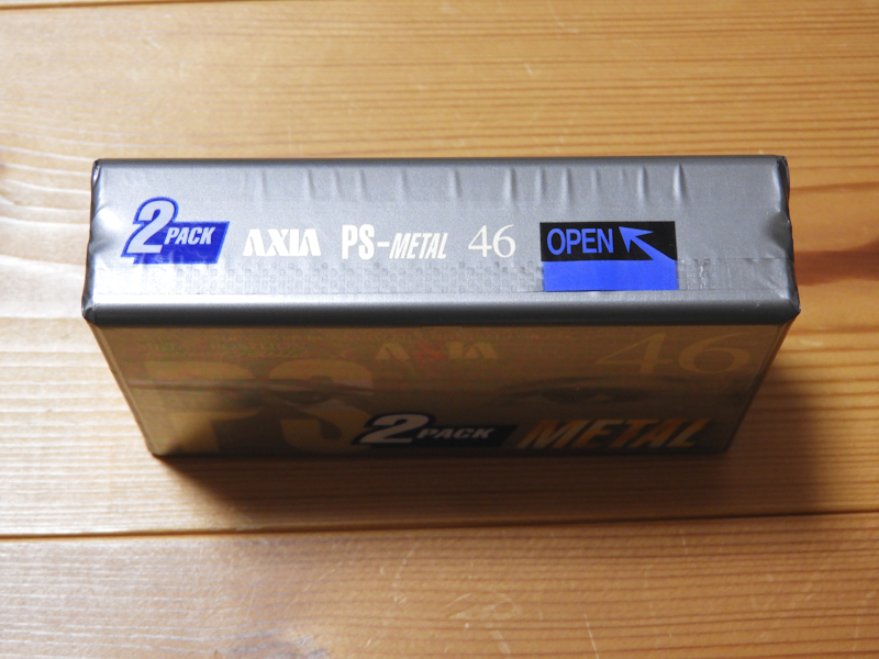 AXIA PS メタルポジション カセットテープ 46分2本 METAL_画像4