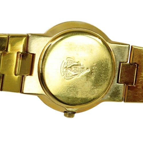 O4W14 腕時計 GUCCI グッチ 3300L クォーツ 不動 ベルト剥げ 付属品有 60サイズ_画像4