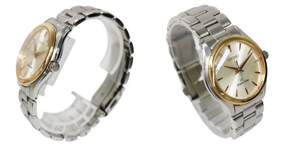 K4W39 wristwatch SEIKO Seiko GS 18KT/SS 9F61-0A20 quartz operation battery remainder amount unknown accessory have 60 size 