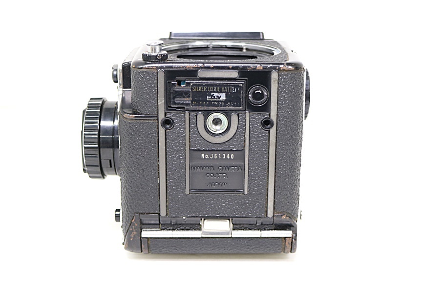 O4w56 MAMIYA M645 F2.8 45mm F4 150mm F2.8 80mm 中判カメラ フィルム蓋開かず その他動作未確認 60サイズ_画像6
