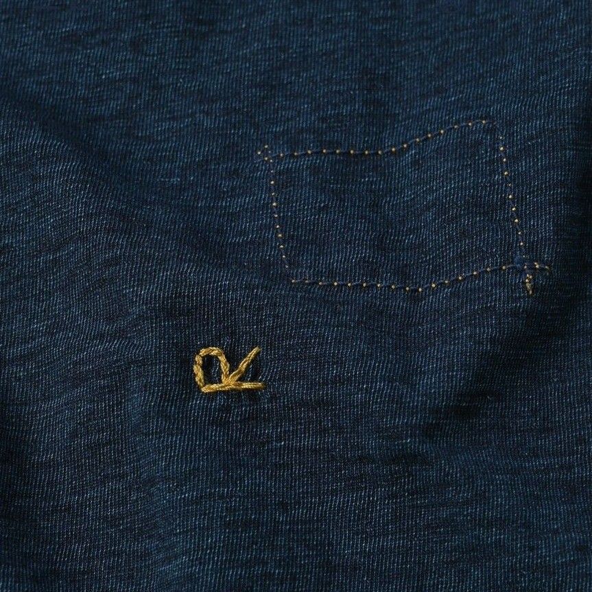 45R Rピギープリントの908Tシャツ(インディゴ)|Yahoo 45R Rピギープリントの908Tシャツ(インディゴ)|Yahoo