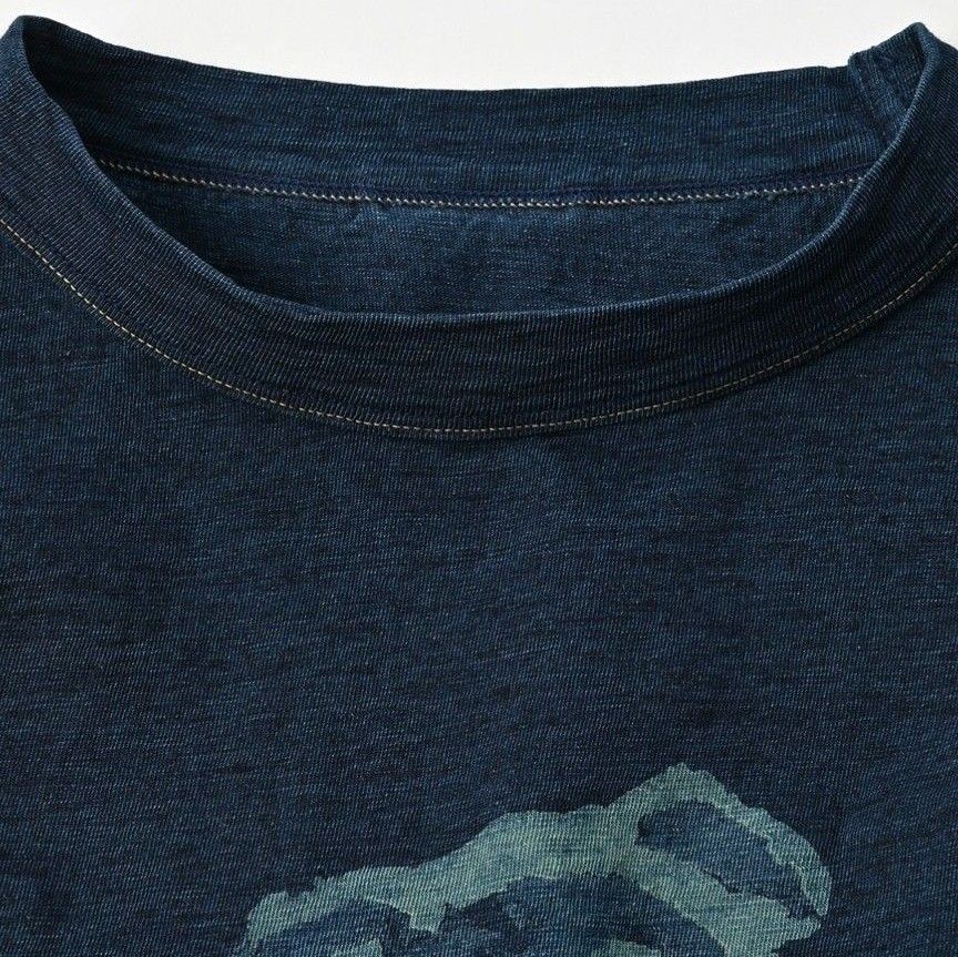 45R Rピギープリントの908Tシャツ(インディゴ)|Yahoo 45R Rピギープリントの908Tシャツ(インディゴ)|Yahoo