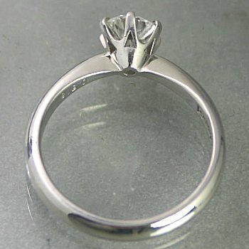 婚約指輪 プラチナ ダイヤモンド リング 0.2カラット 鑑定書付 0.228ct Fカラー VS2クラス 3EXカット H&C CGL_画像2