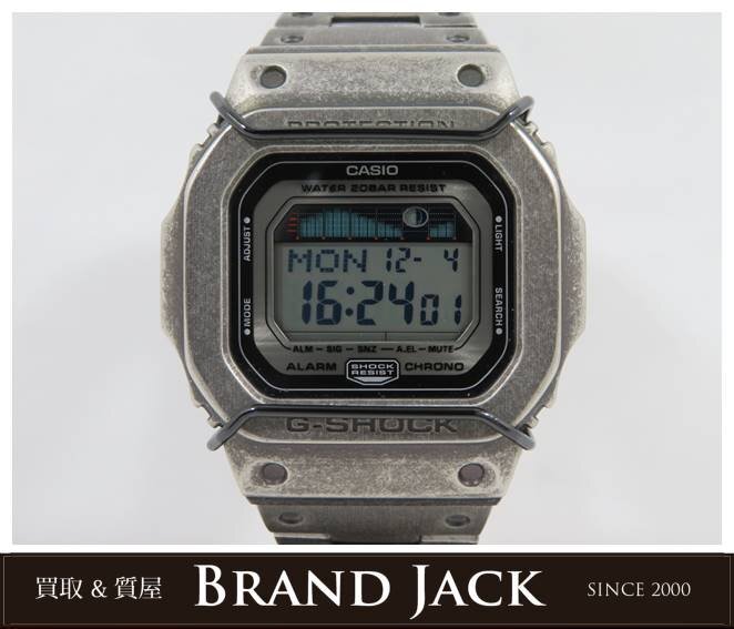 ◆CASIO カシオ G-SHOCK ジーショック GLX-5600 エイジング加工 ワイヤーガード 腕時計 ステンレス　値下げ_画像1