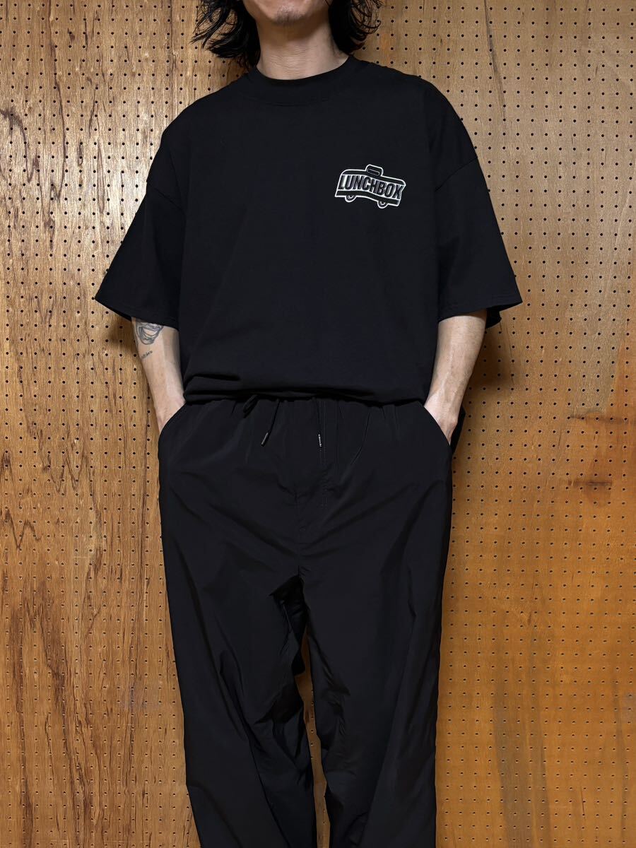 古着 00年代 00s Hanes BEEFY ヘインズ ビーフィー ランチボックス プリント ロゴ Tシャツ カットソー 半袖 ブラック 黒 2XL 3XL ビッグ