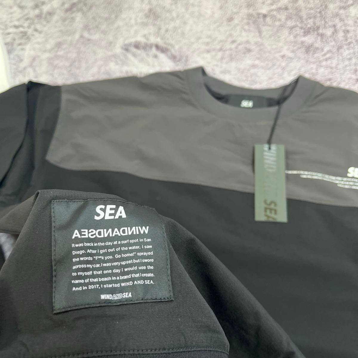 ウィンダンシー WIND AND SEA 新品 Switch TECH クルーネック ウィンダンシー WIND AND SEA 新品 Switch TECH クルーネック