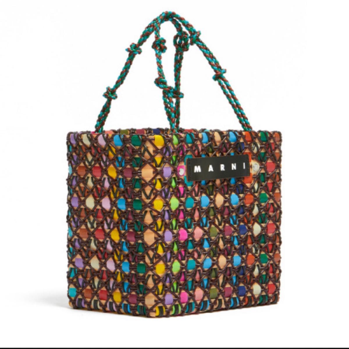 MARNI マルニ 新品 人気 本物 ケーキバスケット ブラック MARNI マルニ 新品 人気 本物 ケーキバスケット ブラック