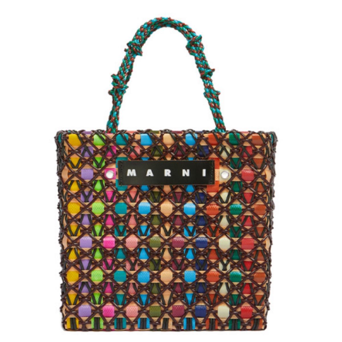 MARNI マルニ 新品 人気 本物 ケーキバスケット ブラック MARNI マルニ 新品 人気 本物 ケーキバスケット ブラック