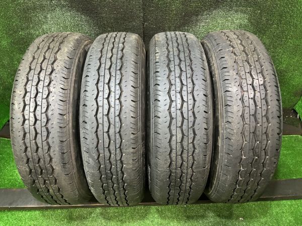 23 year made 200 series Hiace new car removing Bridgestone RD-613 195/80R15 107/105L steel wheel attaching 4ps.@0501-05