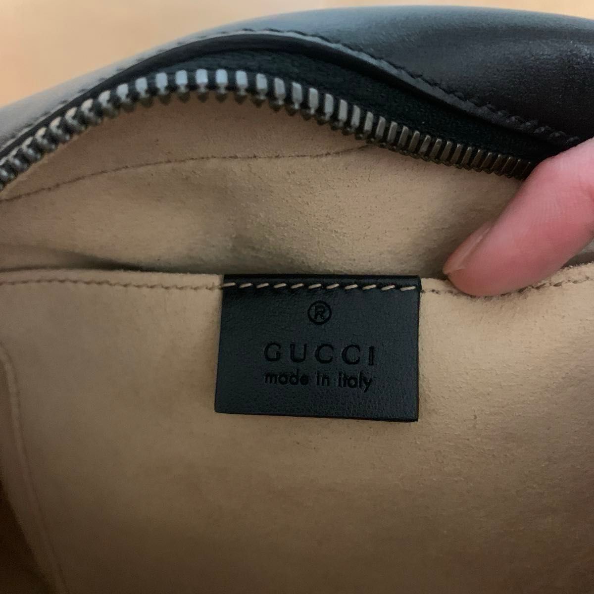 GUCCI グッチ　 447632〔GGマーモント〕キルティング スモール ショルダーバッグ