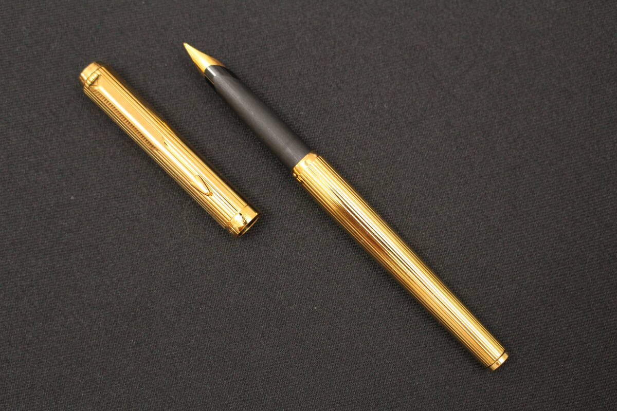 箱付き　パーカー　万年筆　95 金張り　Parker　状態良好　ヴィンテージ　アンティーク　レトロ　筆記具 [new]_画像2