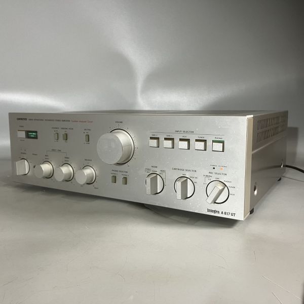 C2-114 ONKYO Onkyo Integra A-817GT electrification AMPLIFIER amplifier made in Japan made in Japan