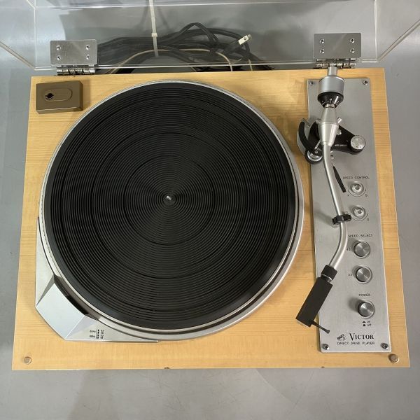 C2-136 ビクター Victor ターンテーブル レコード針付き 動作品 JL-B31 DIRECT DRIVE PLAYER_画像3