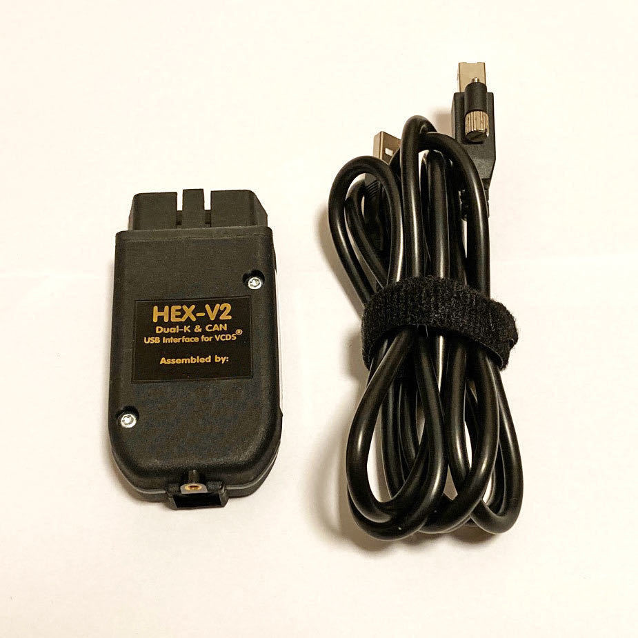 [* with guarantee ] recent model real V2 VCDS HEX-V2 interchangeable cable Audi Volkswagen Audi VW coding Golf 7 Passat A3 A4 etc. 