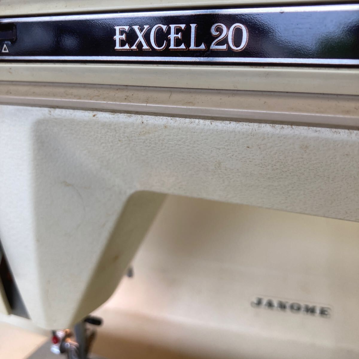 【ジャンク品】ジャノメ電動ミシンエクセル20 Excel20 モデル627_画像8