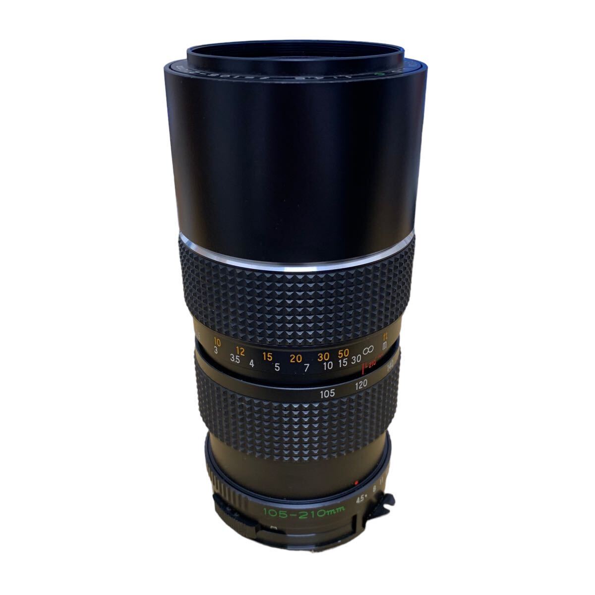 【7106】1円〜 Mamiya マミヤ MAMIYA-SEKOR ZOOM ULD C 1:4.5 f=105-210mm 中古 現状品 動作未確認_画像9